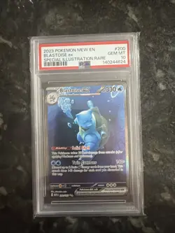 Pokemon TCG Venusaur EX Scarlet & Violet PSA 8 And Blastoise SIR PSA 10 - Image 3
