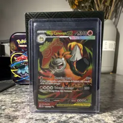 Pokemon TCG Mega Camerupt EX 156/132 Me01: Mega Evolution Holo Ultra Rare - Image 1