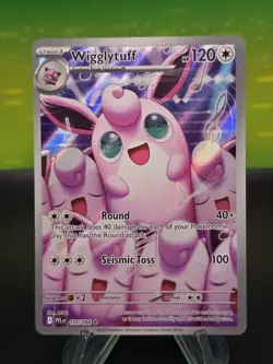 Wigglytuff 105/094 Pokemon Phantasmal Flames - Near Mint Illustration Rare - Image 1