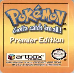 1999 Pokemon Artbox Premeir Edition Cubone Marowak English #08 Lenticular - Image 2