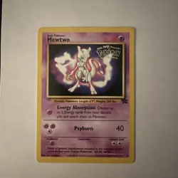 Pokemon TCG WoTC Promo Mewtwo Pokemon The First Movie NM - Image 1