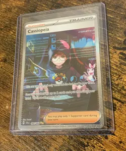 Pokemon TCG Cassiopeia SIR Shrouded Fable (SFA) 094/064 English NM SIR Trainer - Image 1
