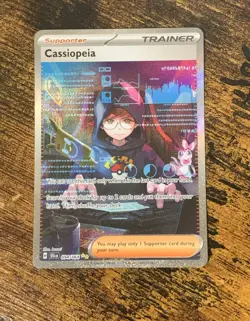 Pokemon TCG Cassiopeia SIR Shrouded Fable (SFA) 094/064 English NM SIR Trainer - Image 3