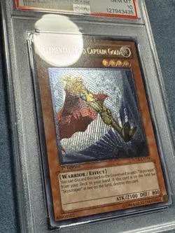 Yugioh - PSA 10 - Elemental Hero Captain Gold - FOTB-EN014 - 1st ed. - POP 10! - Image 5