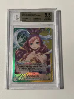 2025 one piece a fist of divine speed number OP11022 ShiraHoshi alt art L - Image 1