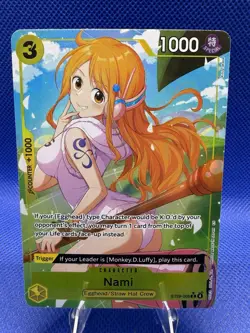 Bandai One Piece Nami FULL ART ST29-008 Egghead Starter Deck Foil - Image 1