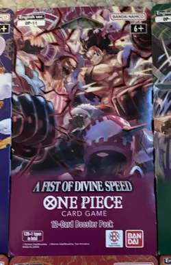 Lot Of 11x One Piece Sleeved Booster Packs - OP10 OP11 OP12 OP13 OP14 PRB02 - Image 4