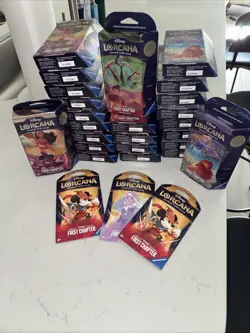 Disney Lorcana THE FIRST CHAPTER BUNDLE SEALED TCG - Image 1
