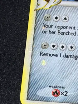 BASTIODON Holo BLEED 2/111 RARE Rising Rivals Pokemon Card 2009 LP/NM 3 SWIRLS - Image 3