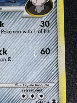 BASTIODON Holo BLEED 2/111 RARE Rising Rivals Pokemon Card 2009 LP/NM 3 SWIRLS - Image 4