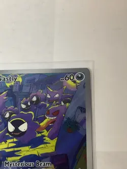 Pokemon TCG Gastly Illustration Rare IR Holo Card 177/162 Temporal Forces - Image 3
