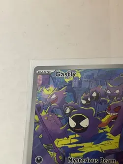 Pokemon TCG Gastly Illustration Rare IR Holo Card 177/162 Temporal Forces - Image 5
