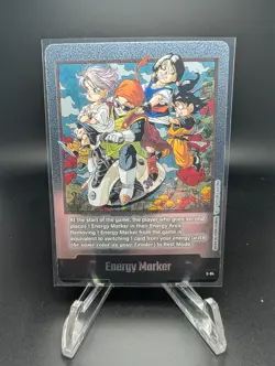 Energy Marker E-84 Silver Manga Booster 02 Dragon Ball Card English - Image 1