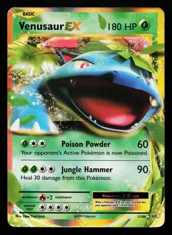 Venusaur EX 1/108 Ultra Rare XY Evolutions Pokemon Card - Image 1