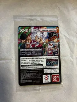 One Piece Monkey D. Luffy US Voyage College Basketball Promo Card (Sealed) - Image 2