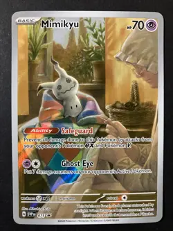 Pokemon TCG Mimikyu Scarlet & Violet Promo Card 075/Promo - Image 1