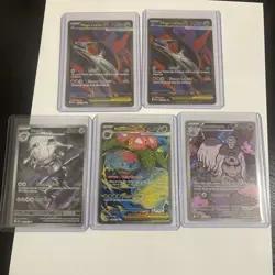 Pokemon Card Lot 5 English NM Mega Evolution Mega Venusaur latias hound stone - Image 1