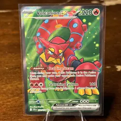 Pokemon TCG Journey Together Volcanion EX Holo Ultra Rare Card 171/159 - Image 1