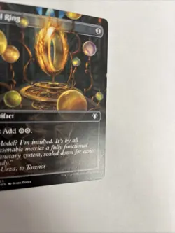 Sol Ring Borderless Nonfoil Commander Masters Card #0703 MTG LP - Image 2