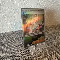 Pokemon Jacq Scarlet & Violet Base Set Holo Card 250/198 Special Illustration - Image 3