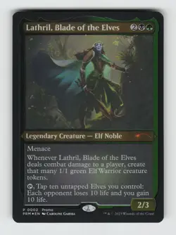 Lathril, Blade of the Elves (Foil Etched)*Foil* MEDIA 2 NM - Image 1