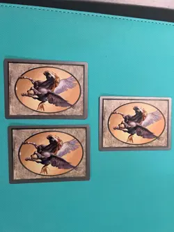 3x Pegasus Token - Unglued - MTG - Magic the Gathering - x3 - 3x - Image 2