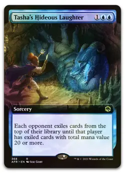 Tasha's Hideous Laughter (Extended Art) #368 (Foil) NM Forgotten Realms - Image 1