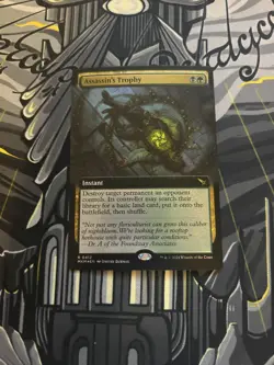MTG x1 Assassin's Trophy (Extended Art) Murders at Karlov Manor Regular - Image 1