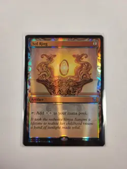 MTG Sol Ring Masterpiece Series Kaladesh Inventions Foil 024/054 S MPS English - Image 1