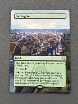 Ba Sing Se MTG Avatar: The Last Airbender Hand Painted Extended Full Altered Art - Image 1