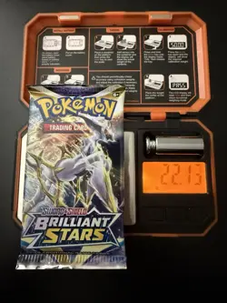 Pokemon TCG Brilliant Stars 36 Sealed Booster Packs 36 Weighed Read Description - Image 5