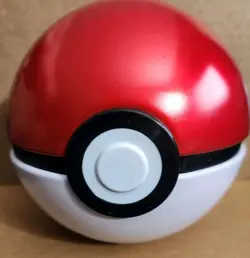 Pokemon Poke Ball Tin **EMPTY** - Image 1