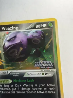 Pokemon TCG Dark Weezing Team Rocket Returns Reverse Holo Uncommon 42/109 - Image 5