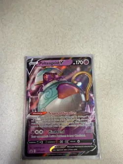 Polteageist V SWSH021 Holo Pokemon Black Star Promo - Image 1