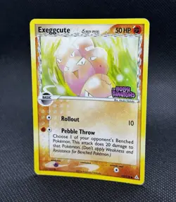 Exeggcute 65/110 Delta Species Ex Holon Phantoms Reverse Holo Stamped Pokemon HP - Image 1