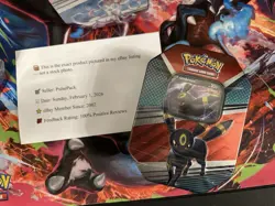 Pokemon V Heroes Tin [Set of 3] Umbreon V, Sylveon V, Espeon V, New, Sealed - Image 5