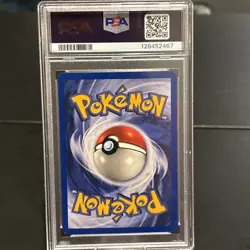 Pokemon 2000 TCG BLAINE's ARCANINE Gym Challenge #1 PSA 8 - Image 4