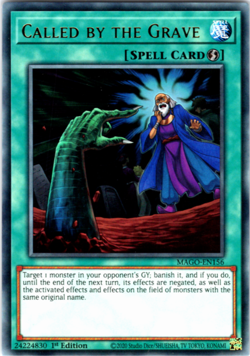Called by the Grave - MAGO-EN156 - Rare - 1st Edition - Yugioh - Image 1