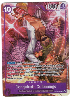 One Piece Donquixote Doflamingo OP14-069 (Alternate Art) English NM - Image 1