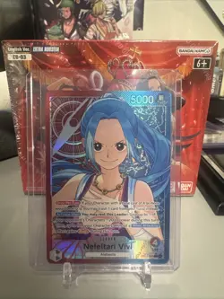 One Piece *English* EB03 Alt Art Leader Nefeltari Vivi Eb03-001 - Image 1