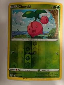 Cherubi 007/163 - Battle Styles Reverse Pokemon Holo Foil Nice! - Image 1