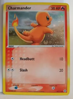 Pokemon Collectible Cards, Charmander, Reverse HOLO, 58/112, Firered, 2004 - Image 5