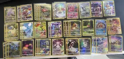 Pokemon 2023 Crown Zenith Galarian Gallery 40 Card Lot & 5 SWSH trainer Gallery - Image 1