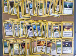 Lot Of 87 Vintage Pokemon Trainer Cards Base Set, Gym Challenge, Neo Genesis - Image 1