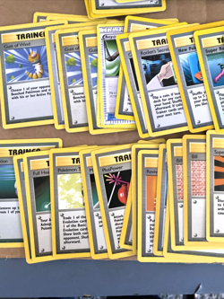 Lot Of 87 Vintage Pokemon Trainer Cards Base Set, Gym Challenge, Neo Genesis - Image 4