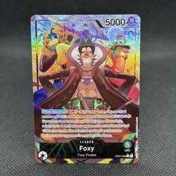 Foxy Alt Art OP07-059 L 500 Years in the Future ONE PIECE Card Game ENGLISH - Image 1