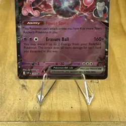 Team Rocket's Mewtwo ex 205 Sv: Scarlet & Violet Promo Cards Holo - Image 2