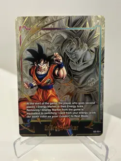 Goku Energy Marker Promo Prize Gold E01-05 Dragon Ball Fusion World Card English - Image 1