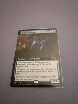 MTG Ghostly Pilferer Extended art Foil M21 NM - Image 1