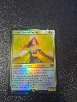 MTG - Arwen, Mortal Queen (Extended Art) - The Lord of the Rings - LP (Foil) - Image 1